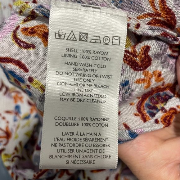 URBAN OUTFITTERS Light Baby Blue Floral Flare Halter Dress Boho Sz L - Picture 8 of 10